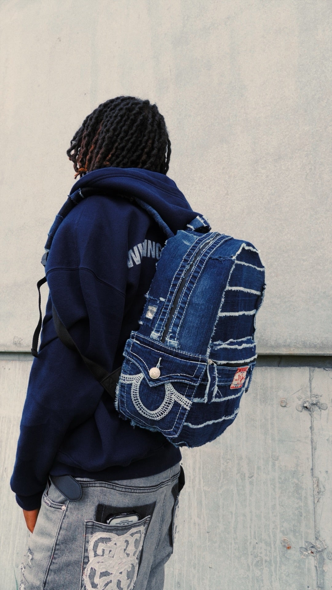 1/1 Denim Backpack