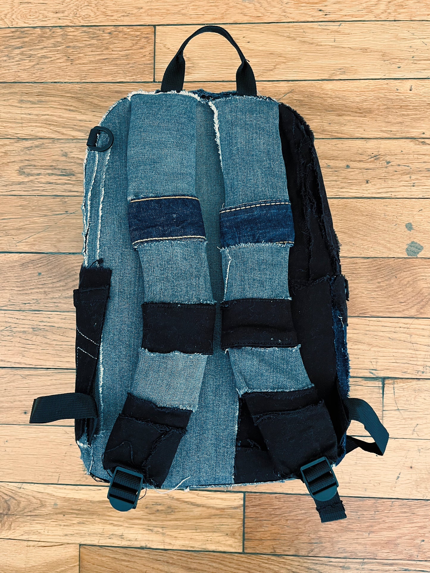 Abts 1/1 mix match denim backpack