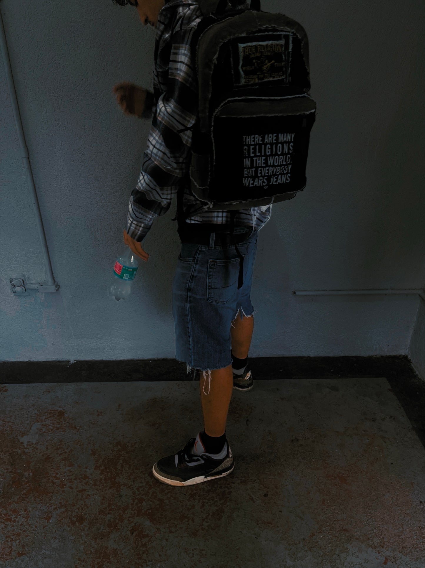 Abts 1/1 mix match denim backpack