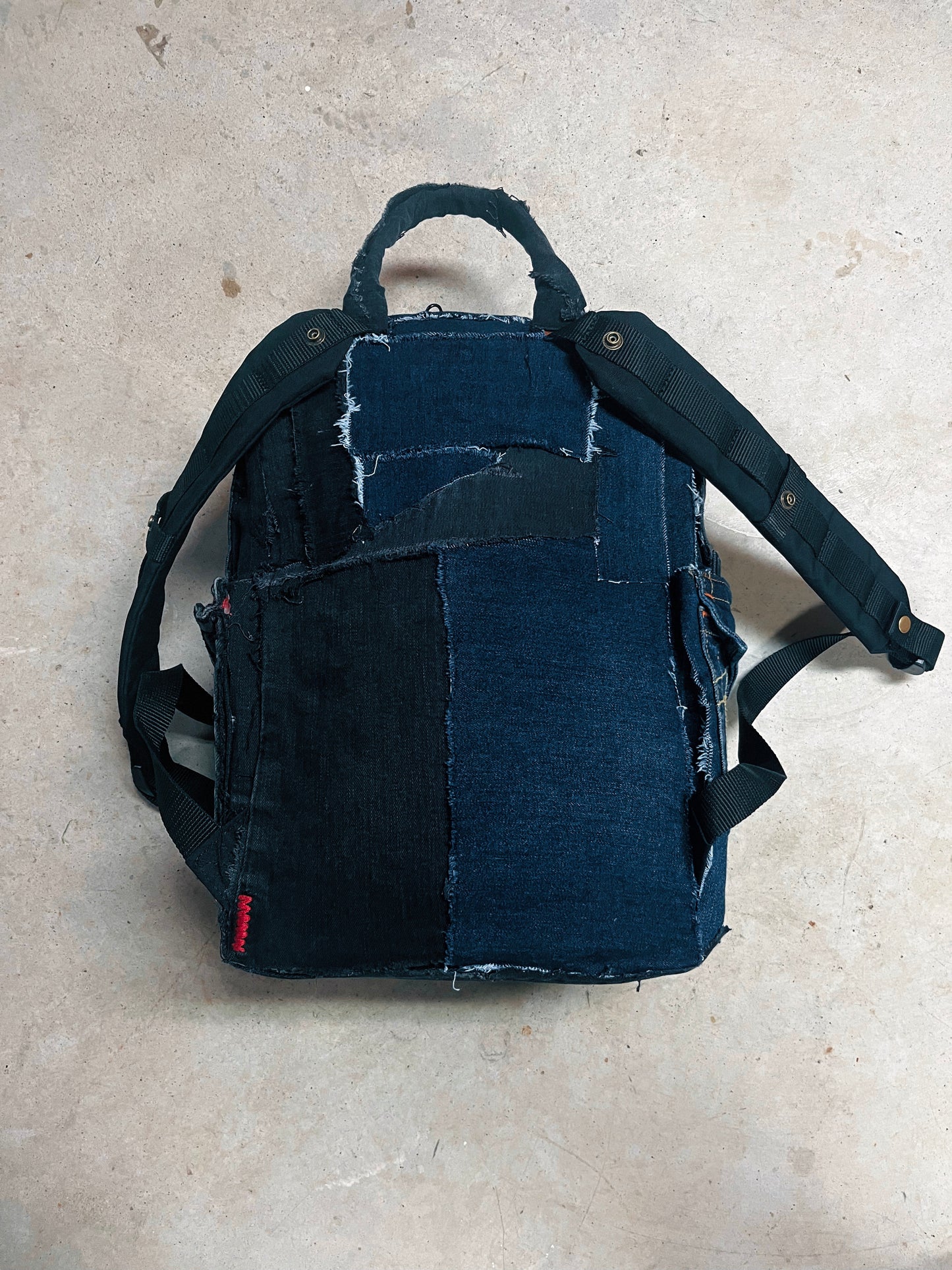 Abts 1/1 denim mix match backpack