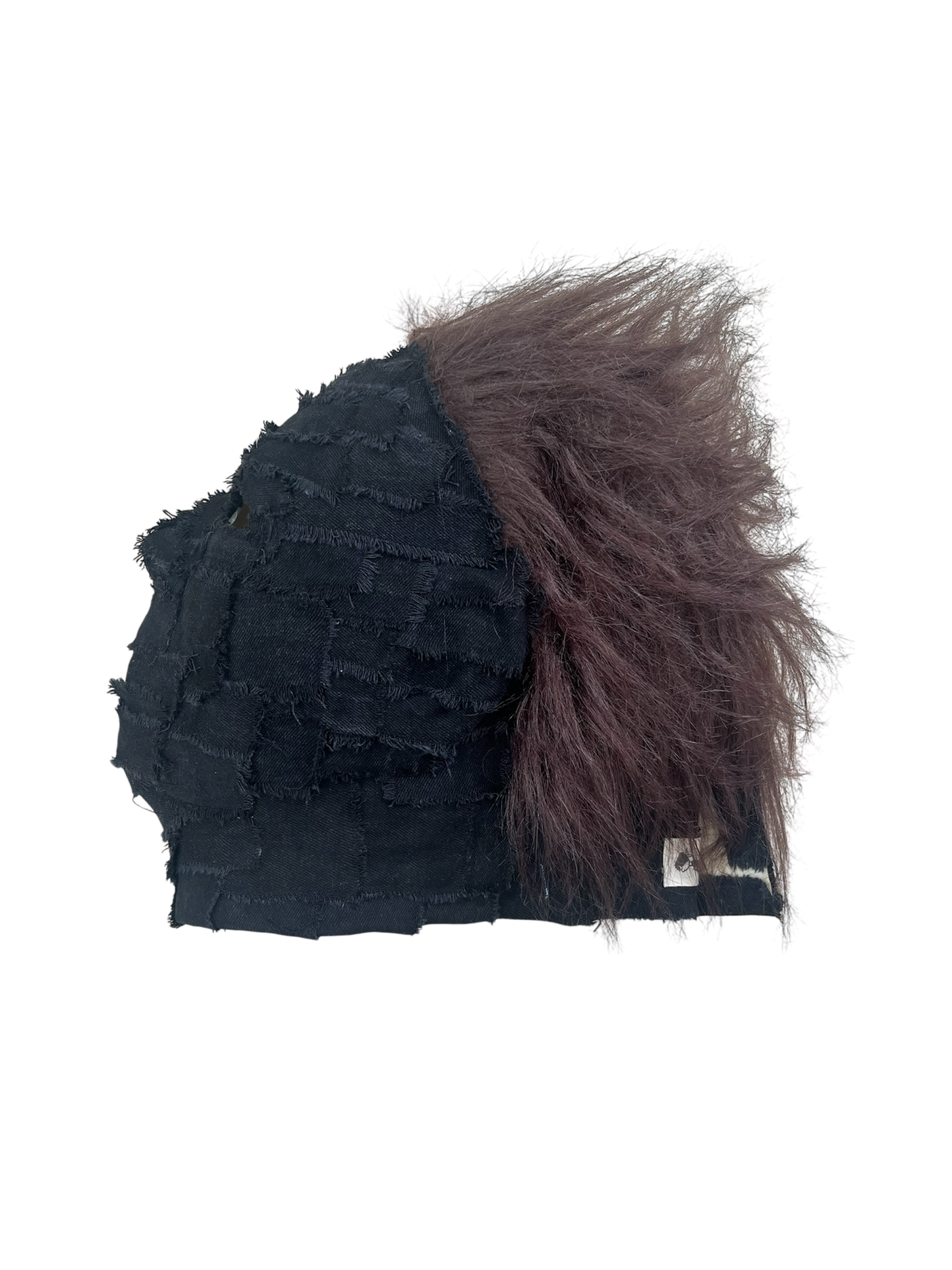 1/1 Black denim Myers mask