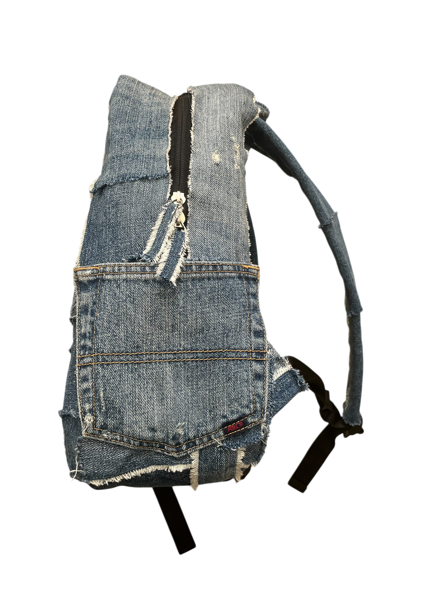 1/1 Blue Denim Backpack