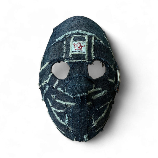 1/1 Denim Hockey Mask