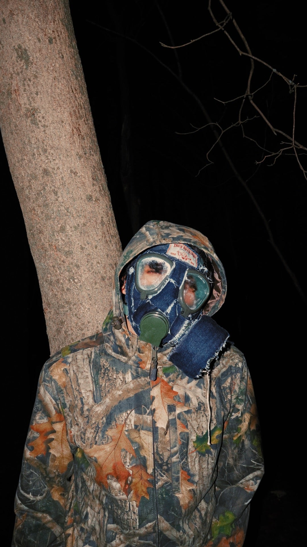 1/1 Denim Gas Mask