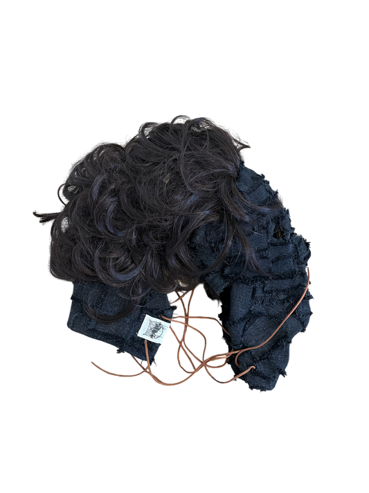1/1 Denim Leather face