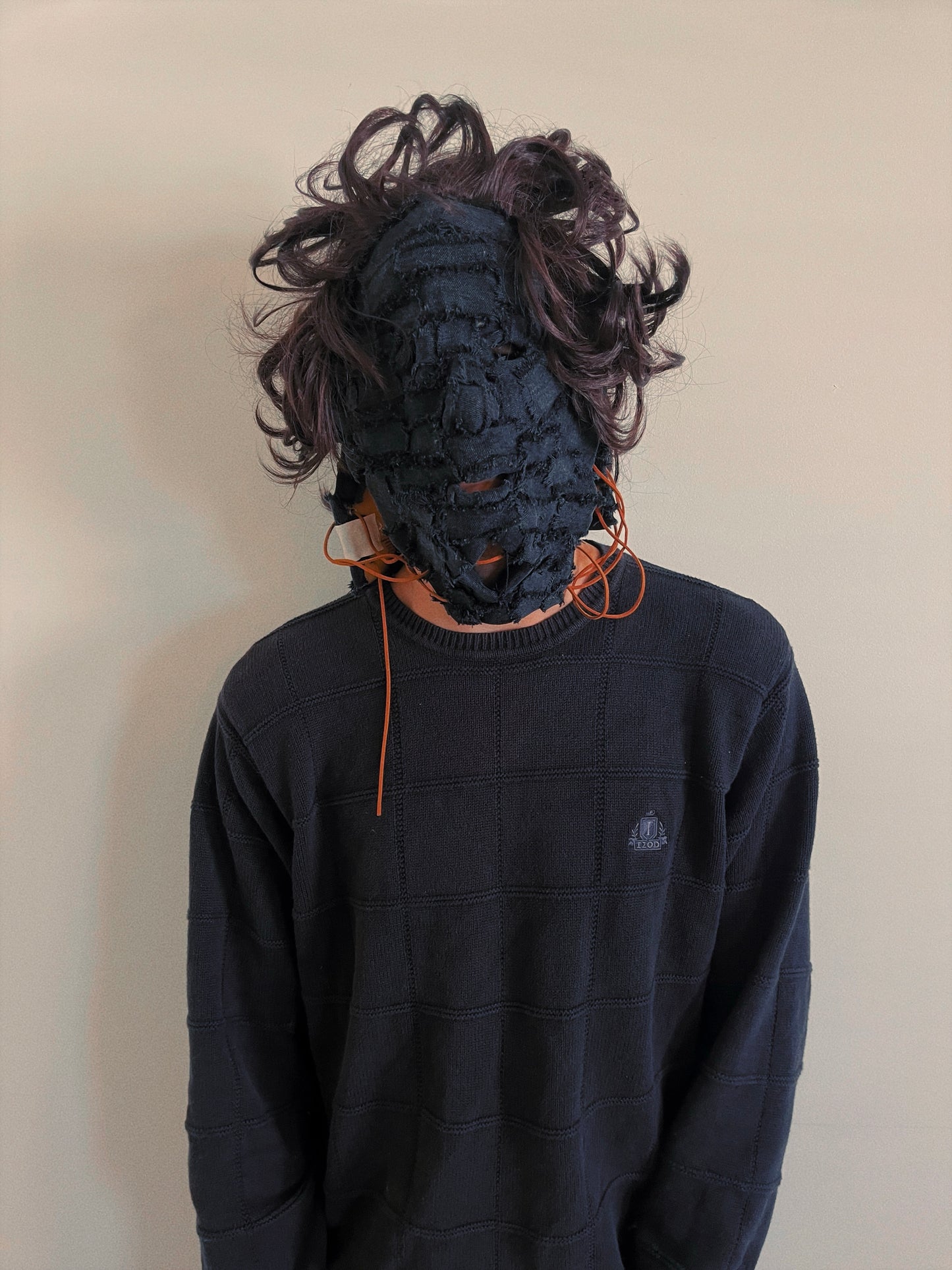 1/1 Denim Leather face