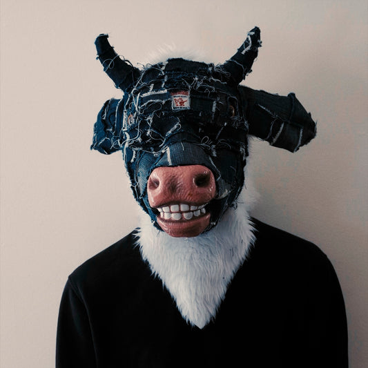 Truey denim bull mask
