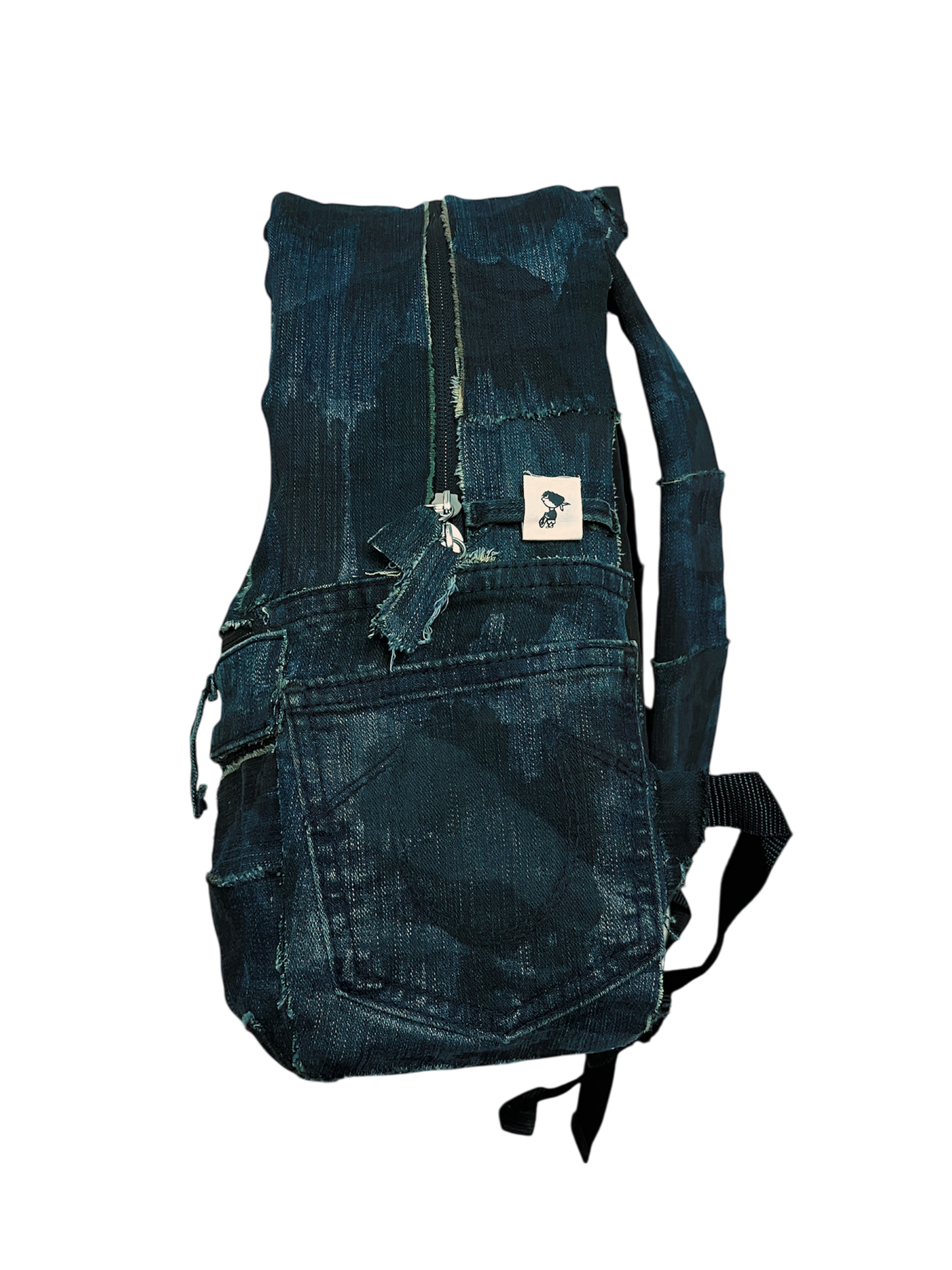 1/1 denim backpack