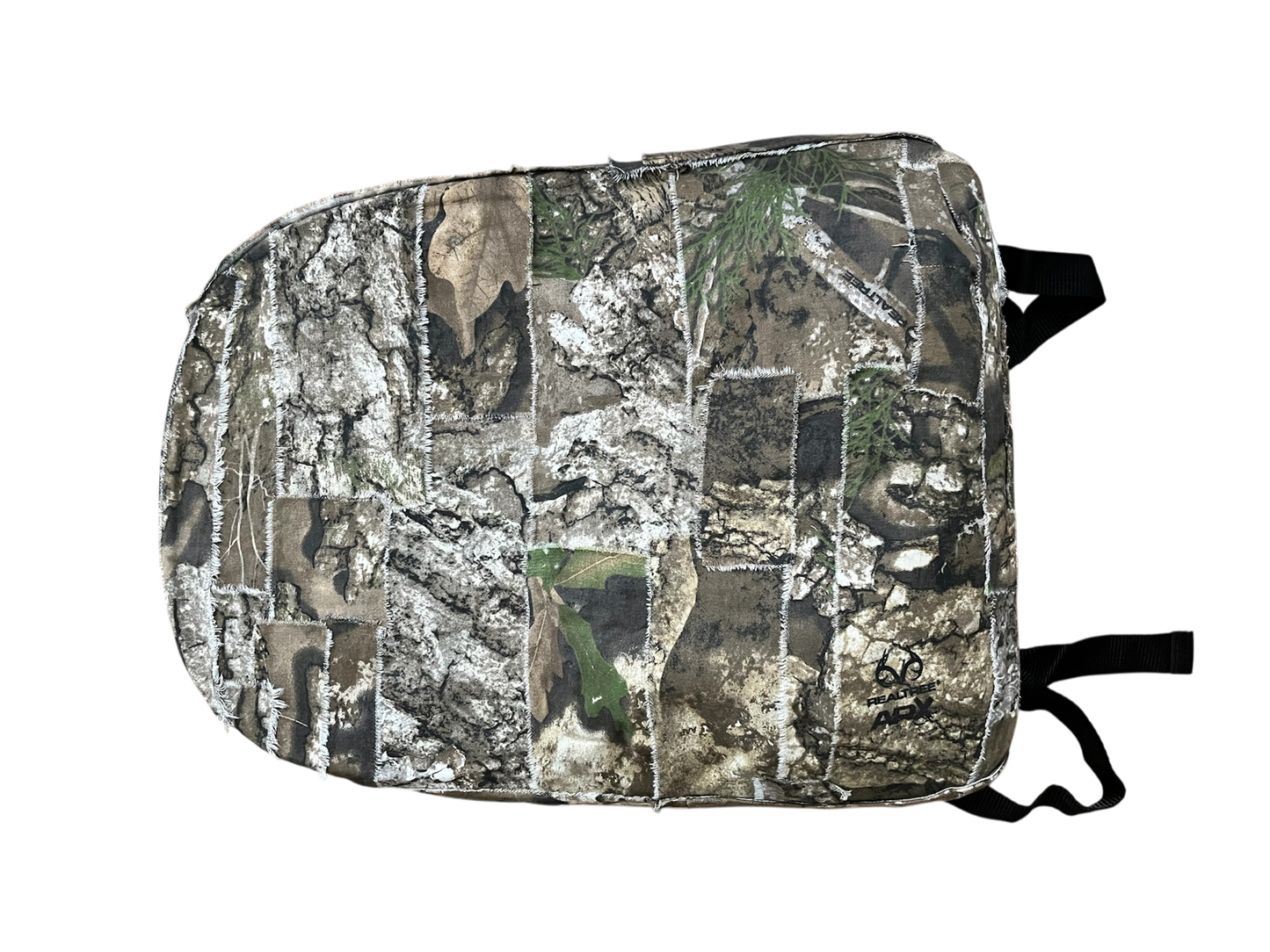 1/1 Camo denim backpack