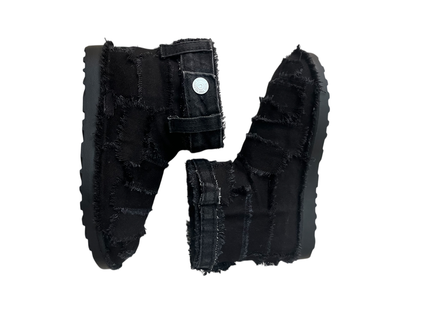 1/1 Black Denim Boots