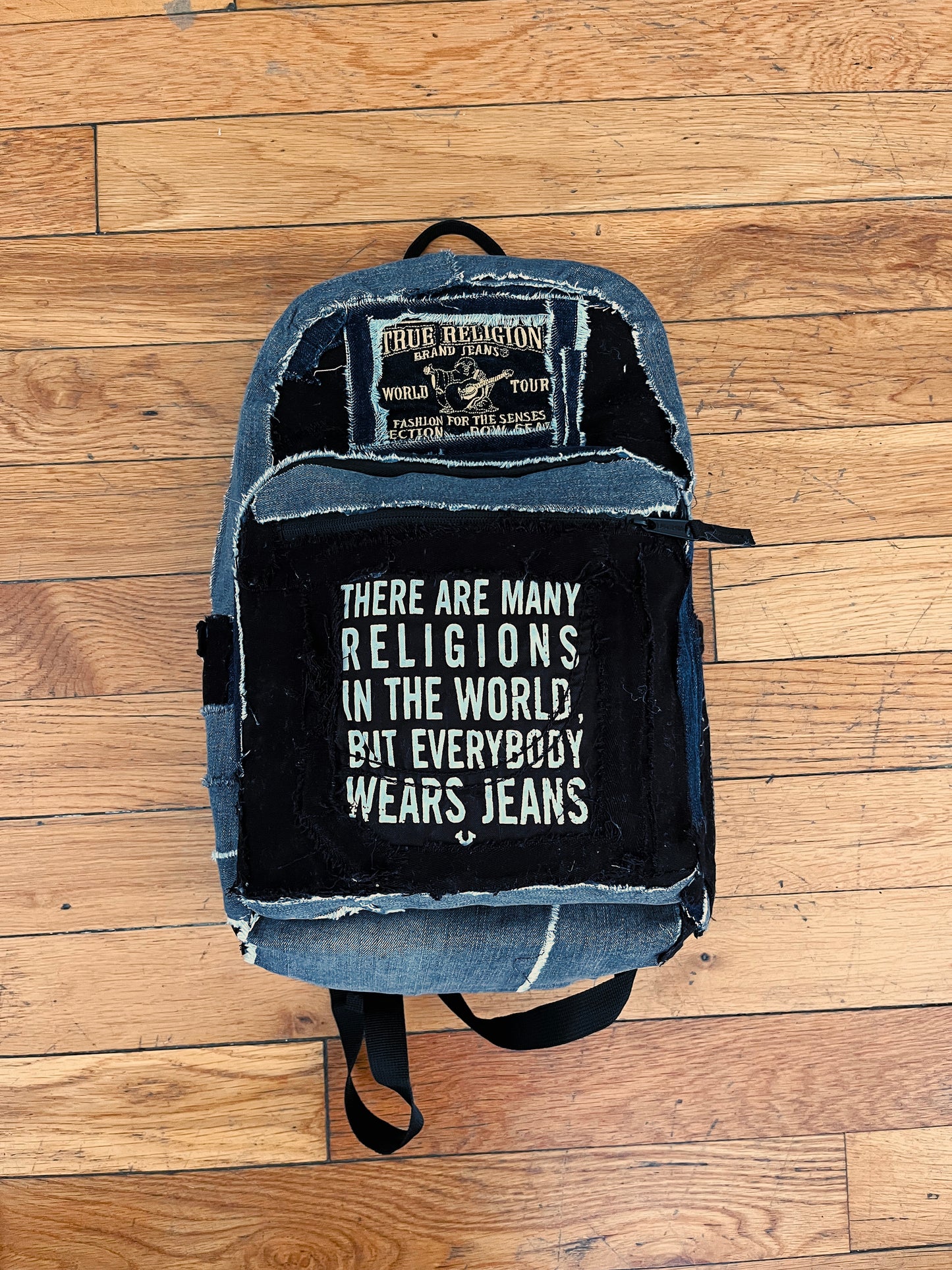 Abts 1/1 mix match denim backpack