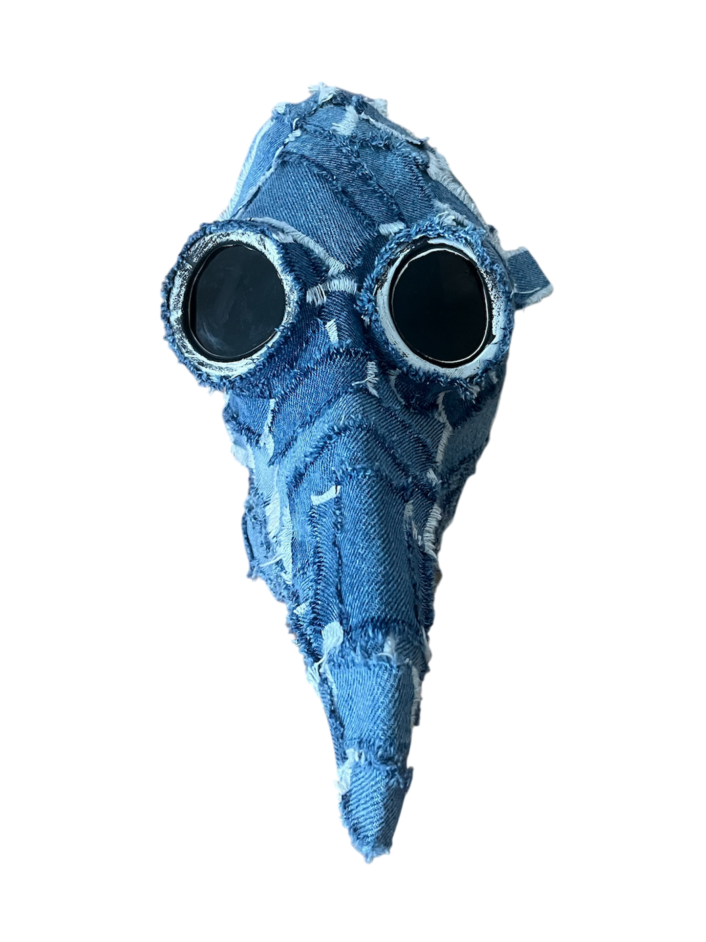 1/1 Blue denim plague doctor mask