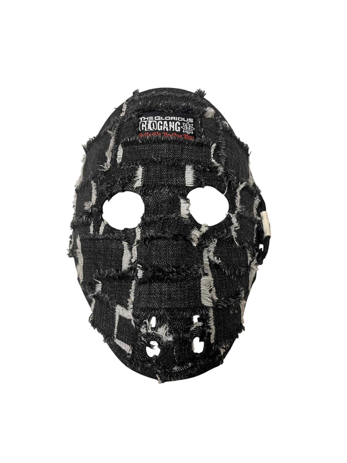 1/1 Denim hockey mask