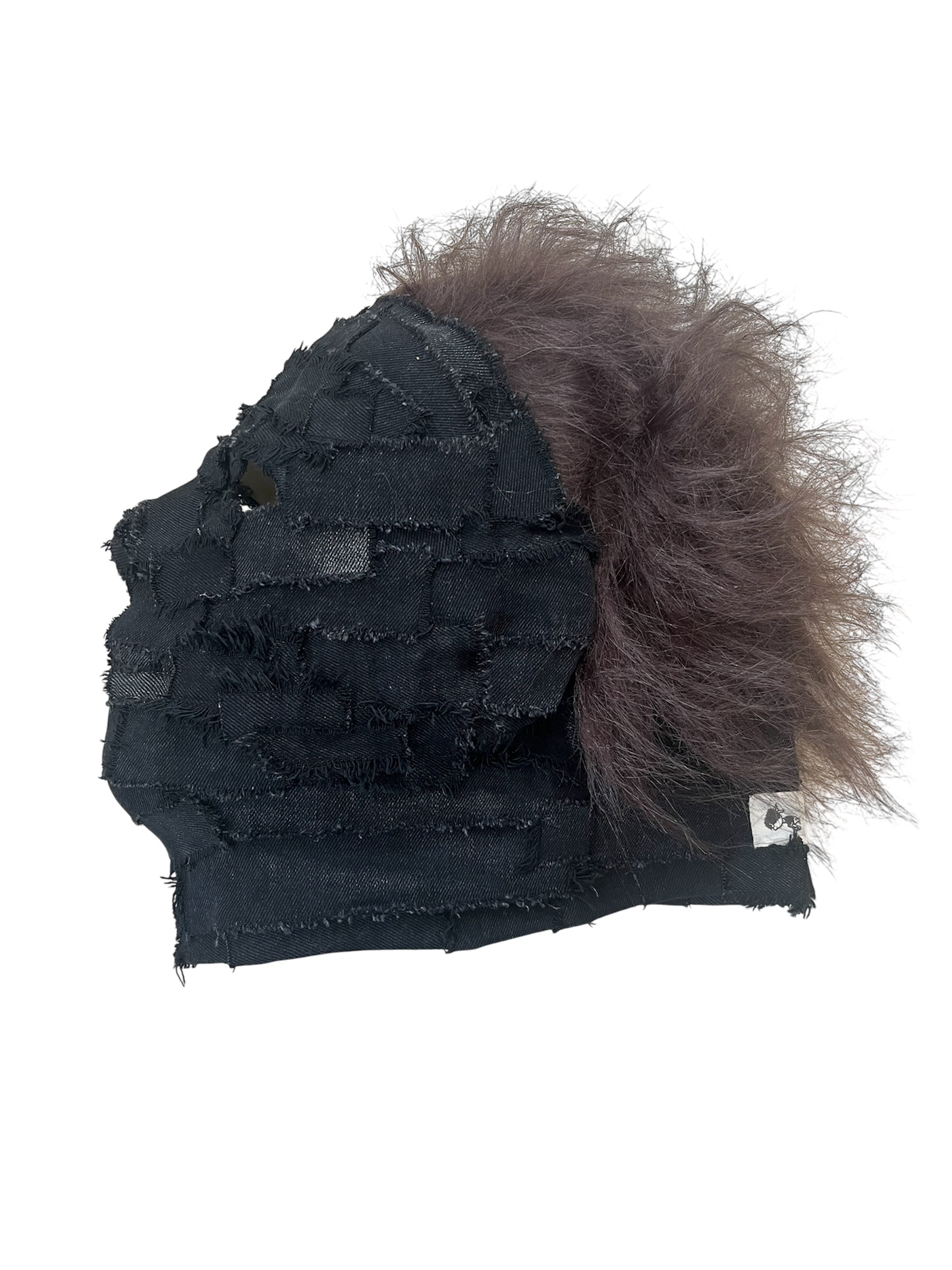 1/1 Black denim Myers mask