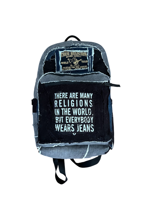 Abts 1/1 mix match denim backpack