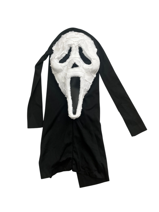1/1 White Denim Ghost Face Mask