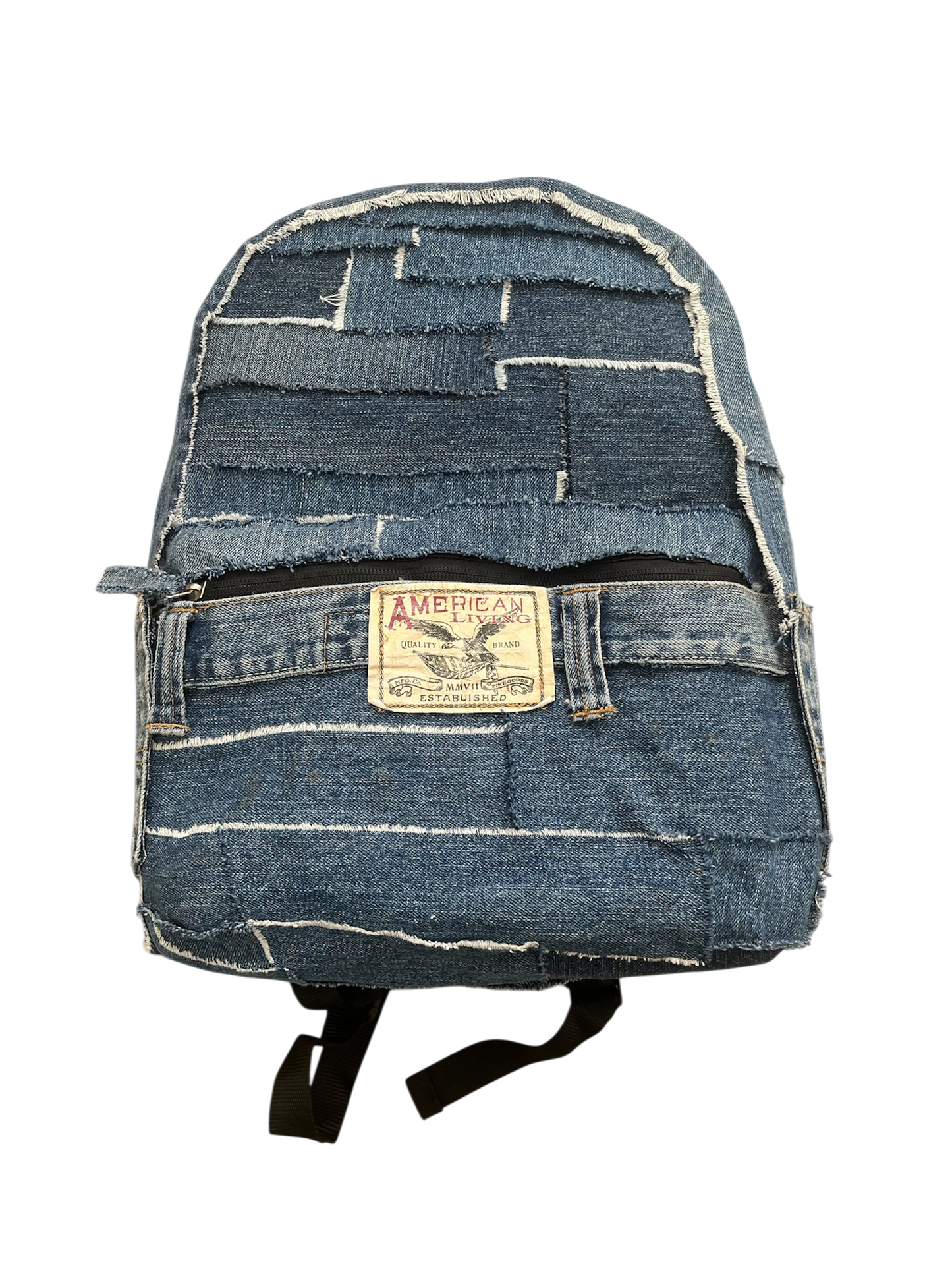 1/1 Blue Denim Backpack